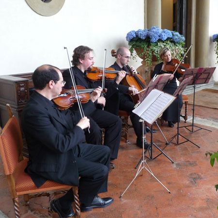 Quartetto d'archi a Firenze