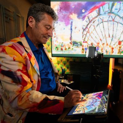 Digital Live Event Painter