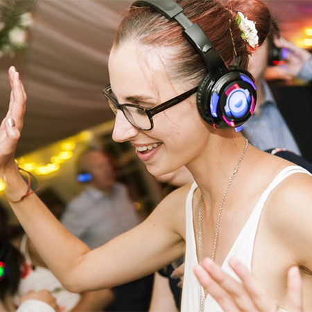 Silent Party Headphones & DJ