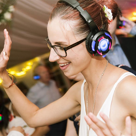 Silent Party Auriculares y DJ