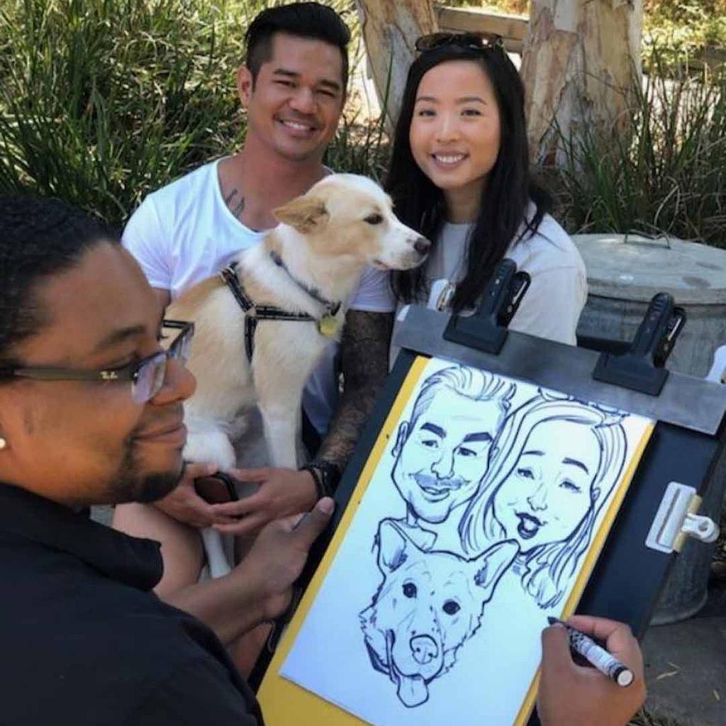 Event Caricaturist California