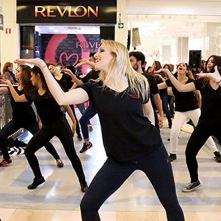 Flash Mob Tänzer Spanien