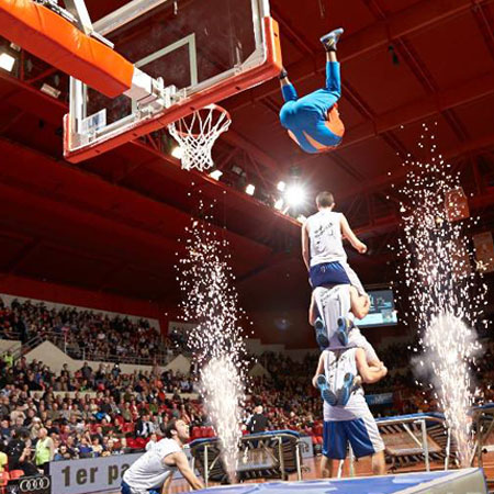 Equipo de Acrobacias de Baloncesto