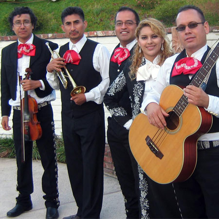 Authentische Mariachi-Band