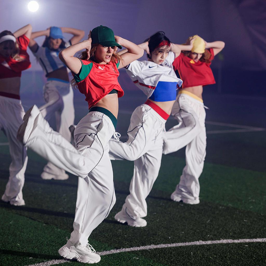 Soccer Themed Dancers
