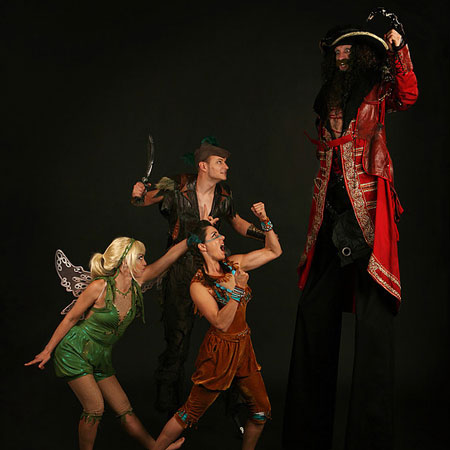 Neverland Walkabout Performers