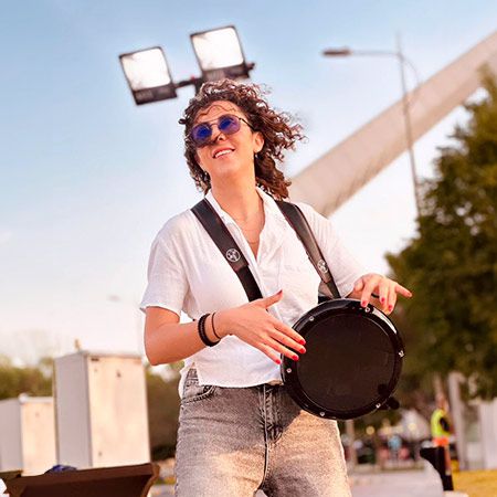 Roaming Freestyle Percussionist
