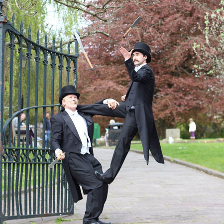 Gentlemen Comedy Walkabout Duo