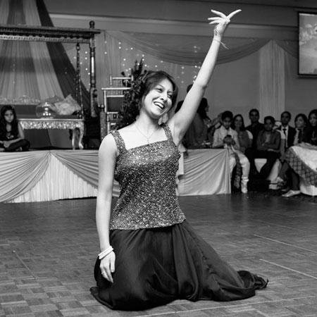 Bollywood-Tänzerin Selina