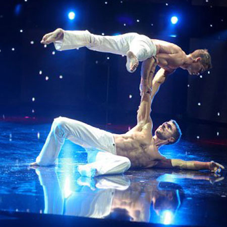 Akrobatik Duo Varieté Show