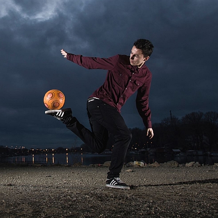 Fußball-Freestyler Nikola