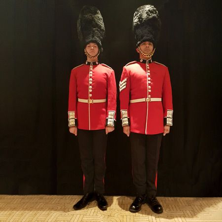 British Palace Guards