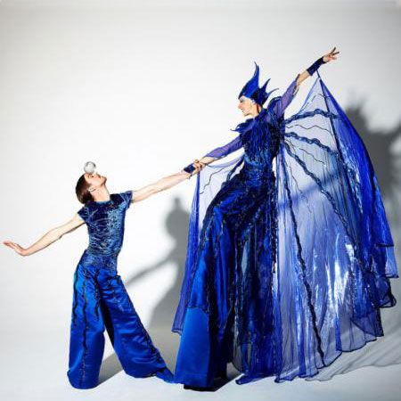 Danza su trampoli & Giocoleria di contatto