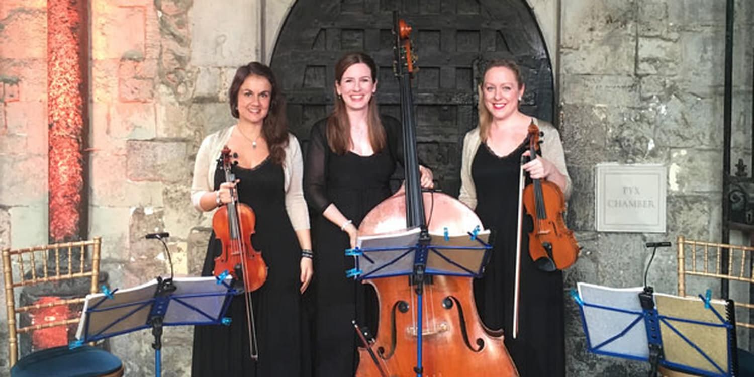 Musical Trio Supply The Melody For London Event