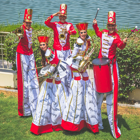 Spielzeugsoldaten-Marching-Band