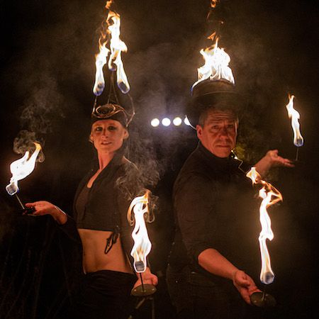 Fire Duo Performance