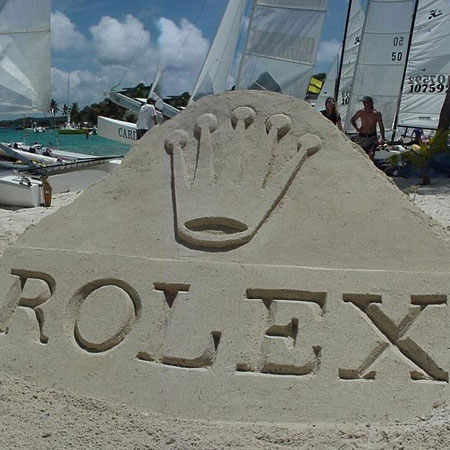 Équipe de sculpture sur sable