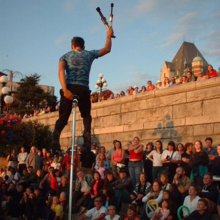 Juggling Comedy Stunt Show