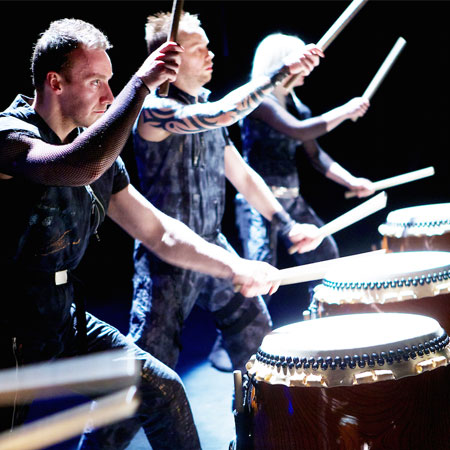 Joueurs de tambours Taiko