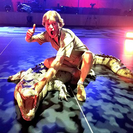 Steve Irwin Impersonator