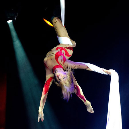 National Centre for Circus Arts on X: Fancy Static Trapeze
