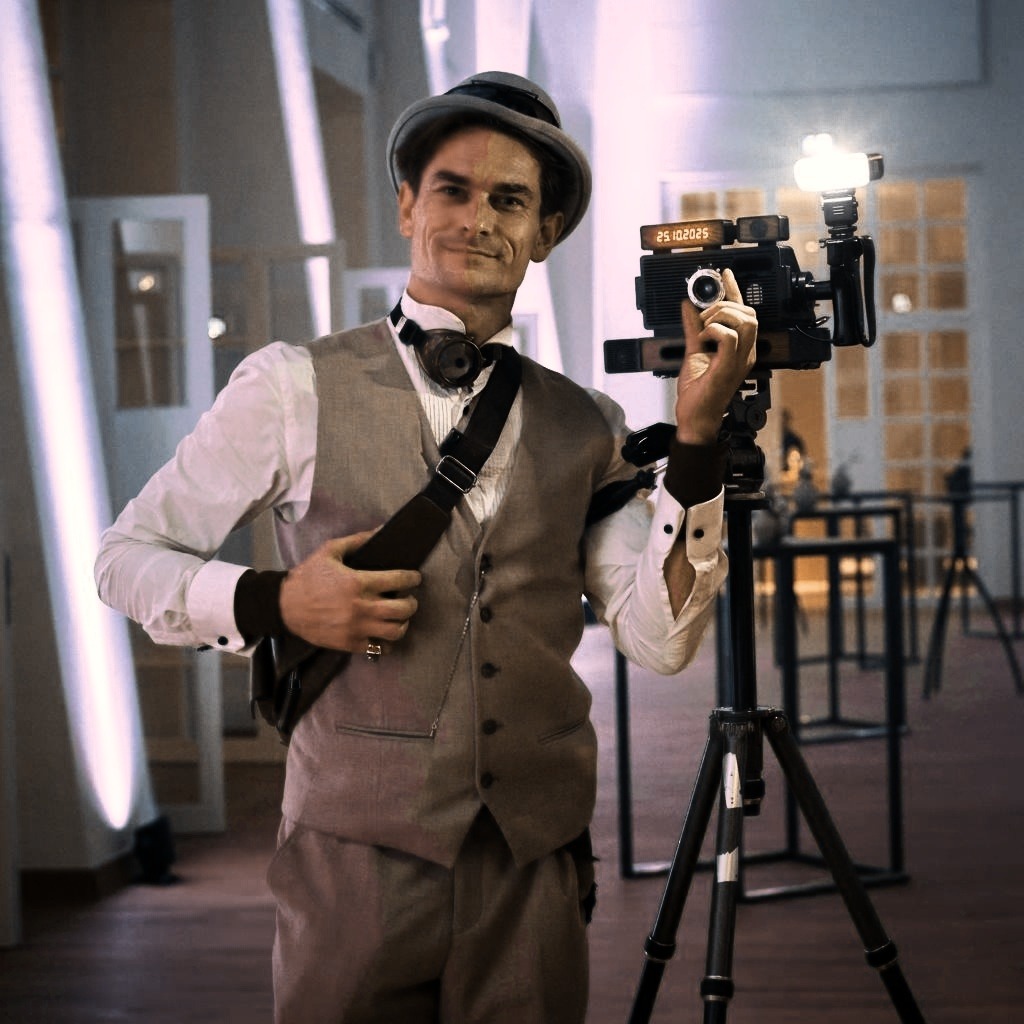 Retro Time Machine Photo Booth