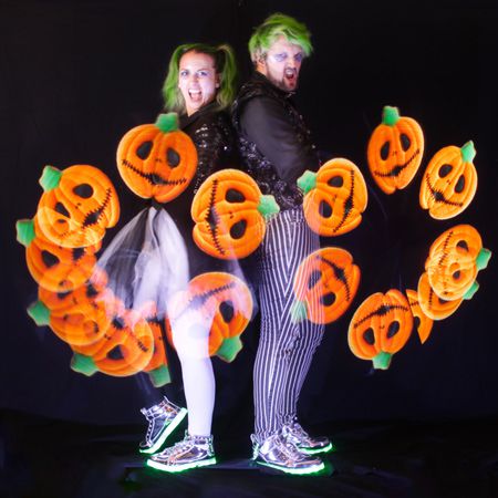 Halloween Themed Juggling Show