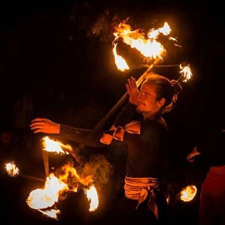 Ukraine Fire Performers