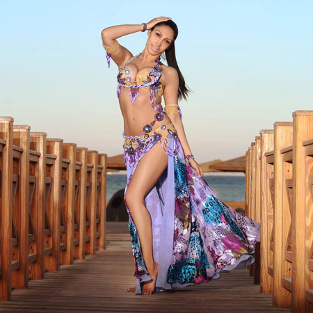 Bailarina de vientre persa