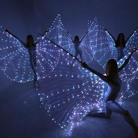 LED Wing Dancers New York