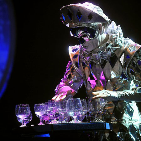 Harlequin Glas Spieler
