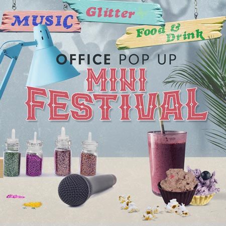 Büro Pop-up Mini-Festival