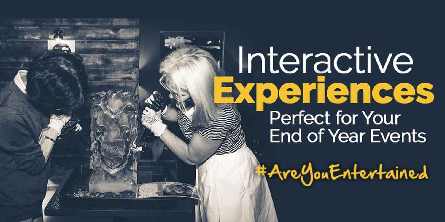 Interactive Experiences Perfect For Your End of Year Events