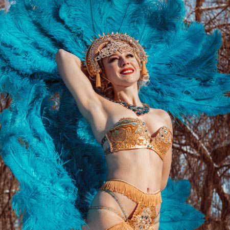 Danseuse de Burlesque féminine