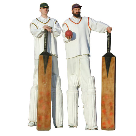 Stilt Cricket Characters