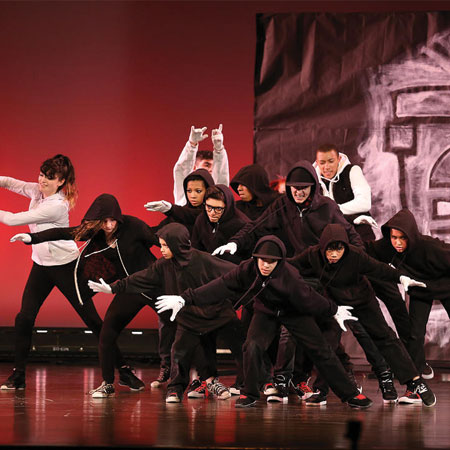 Hip-Hop Street Dance Group