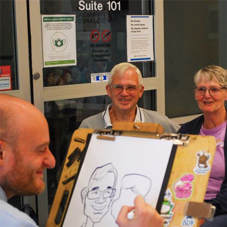 Traditional Caricature Virginia