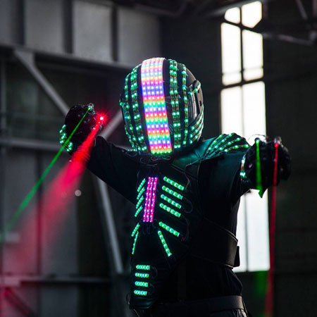 Robots de spectacle LED