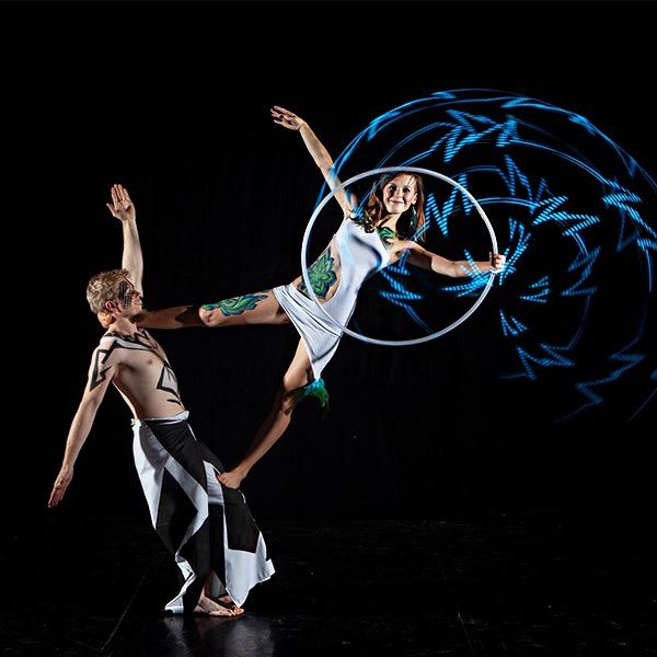 LED Light Circus Show Prague 