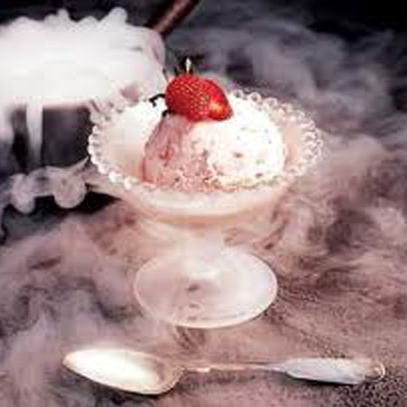 Liquid Nitrogen Ice Cream NYC